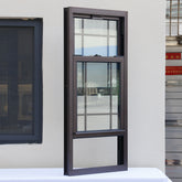 Warren American Style Double Hung Sash Aluminum Window Vertical Up Down Sliding Windows